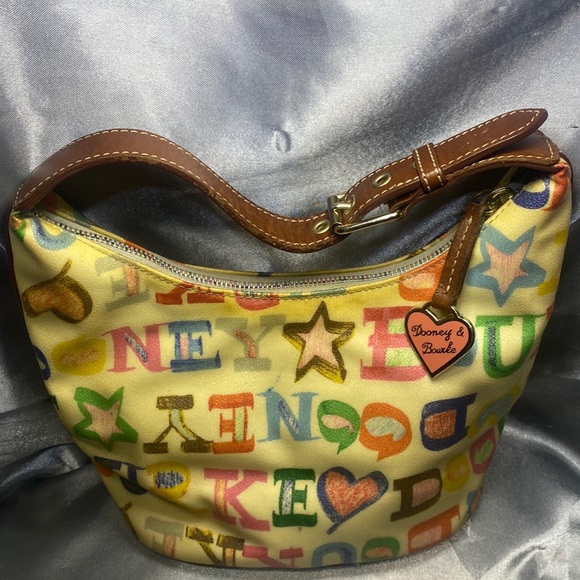 Dooney & Bourke Handbags - Dooney and Bourke handbag Signature Logo Purse Small Bucket bag